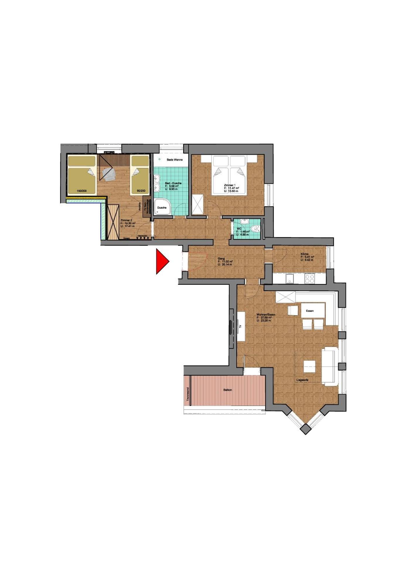Appartements Rofan เมาราค ภายนอก รูปภาพ