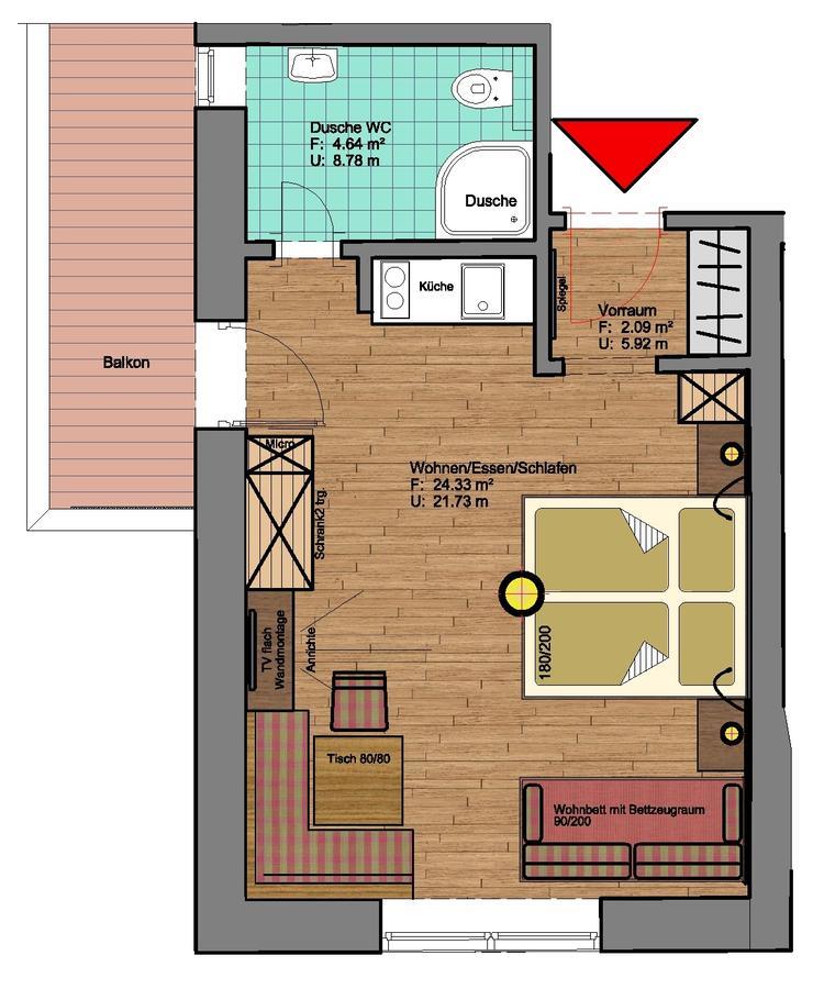 Appartements Rofan เมาราค ภายนอก รูปภาพ